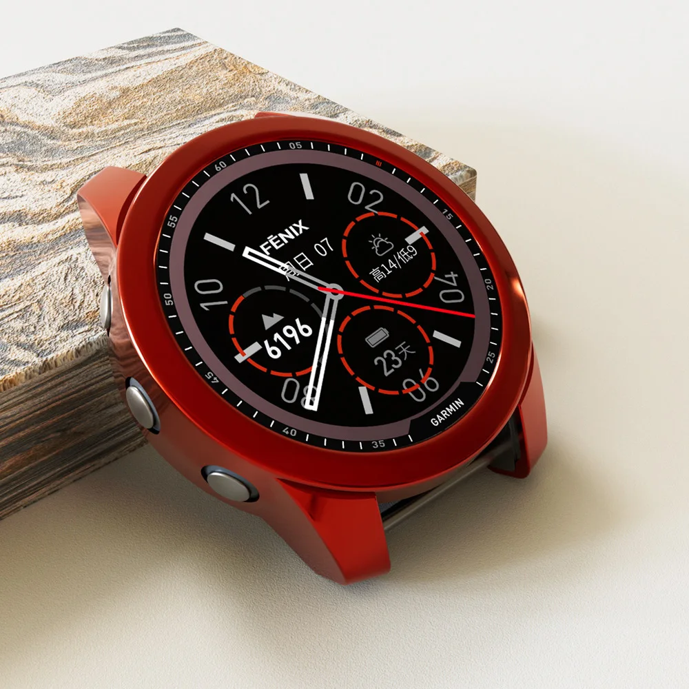 Durable TPU Protective Half Cover with Plating Finish