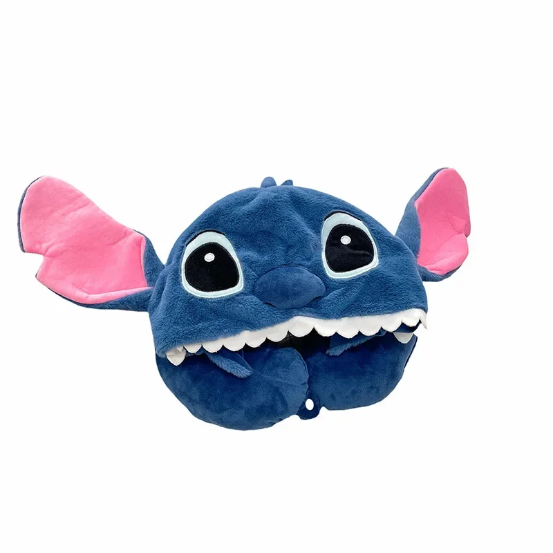 Disney Kawaii Stitch Travel Relax U-Shaped Neck Guard Nap Pillow Cartoon Adult Baby Surprise Gifts Fashion 4