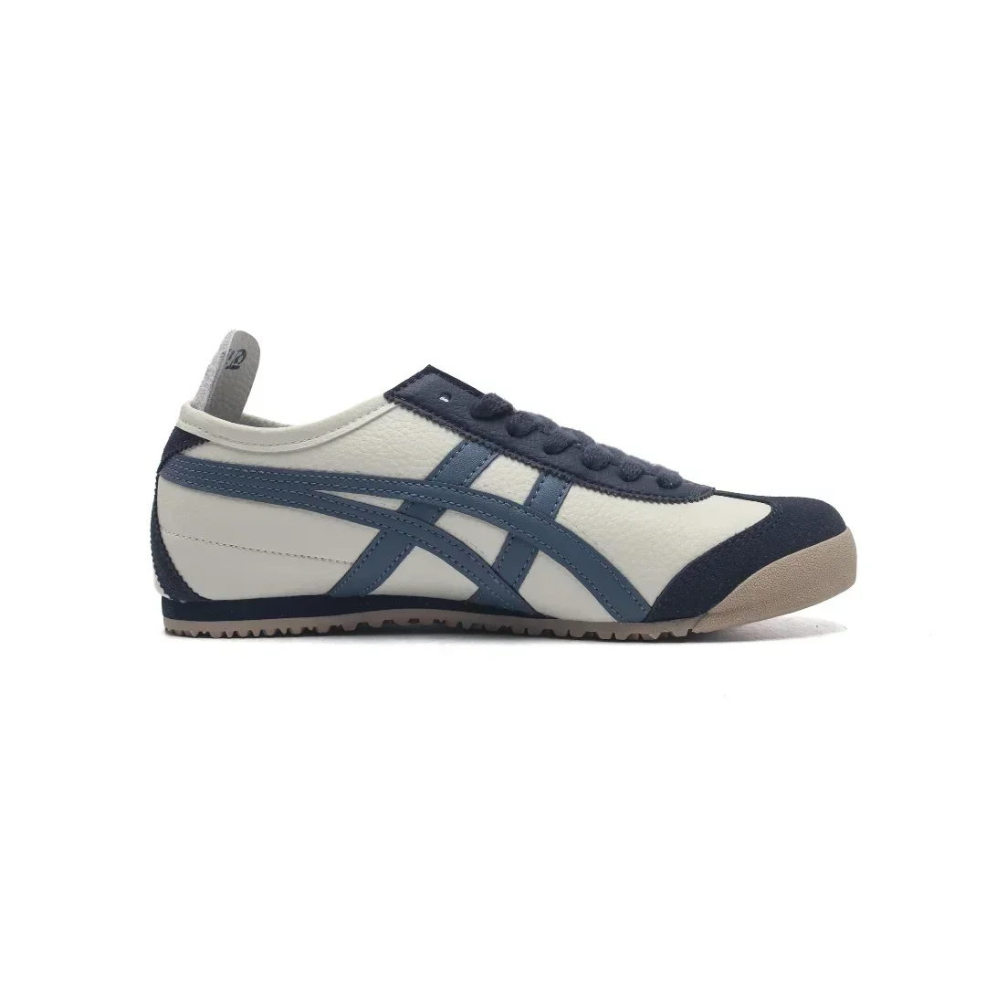 Asics Onitsuka Tiger MEXICO 66 Men and Women Skateboarding Shoes Low-top Outdoor Sneaker Vintage Unisex Casual Sneakers