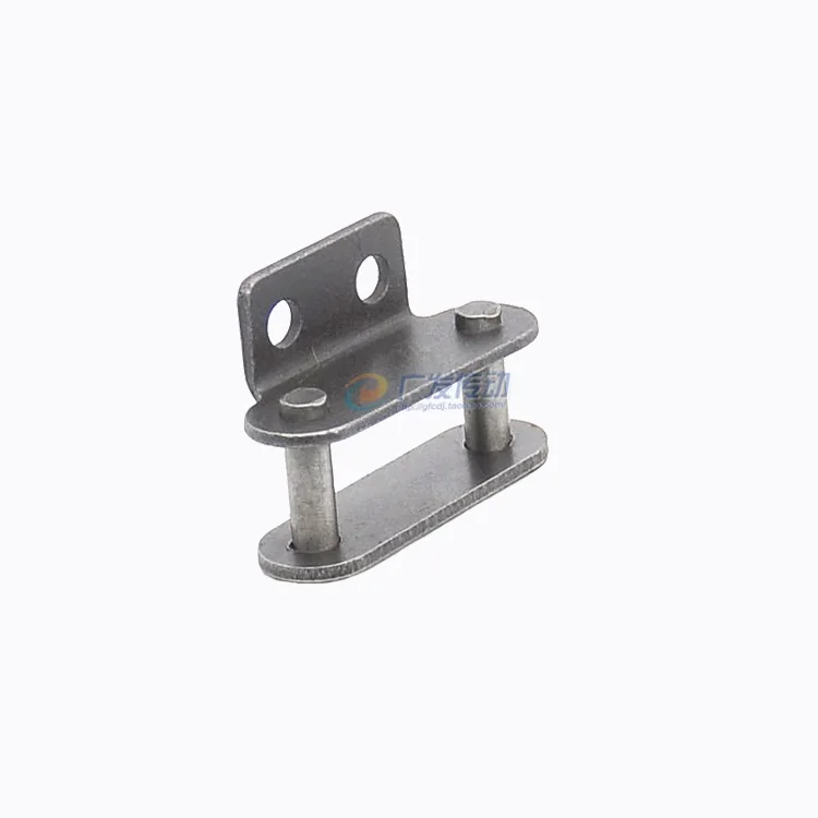 1pcs Double Pitch Single-side Double-hole Bent Plate Conveyor Chain Chain Buckle Full Buckle Join C2042/C2052/C2062