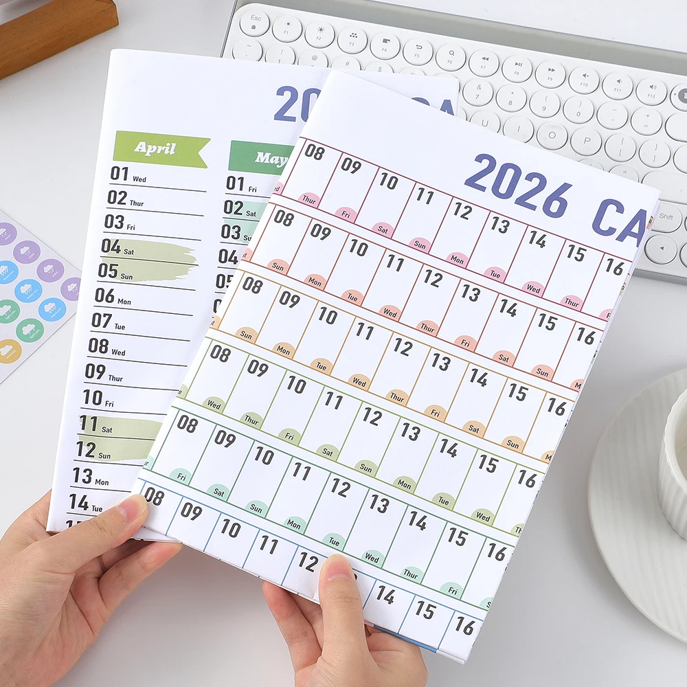 Calendar with Stickers Included