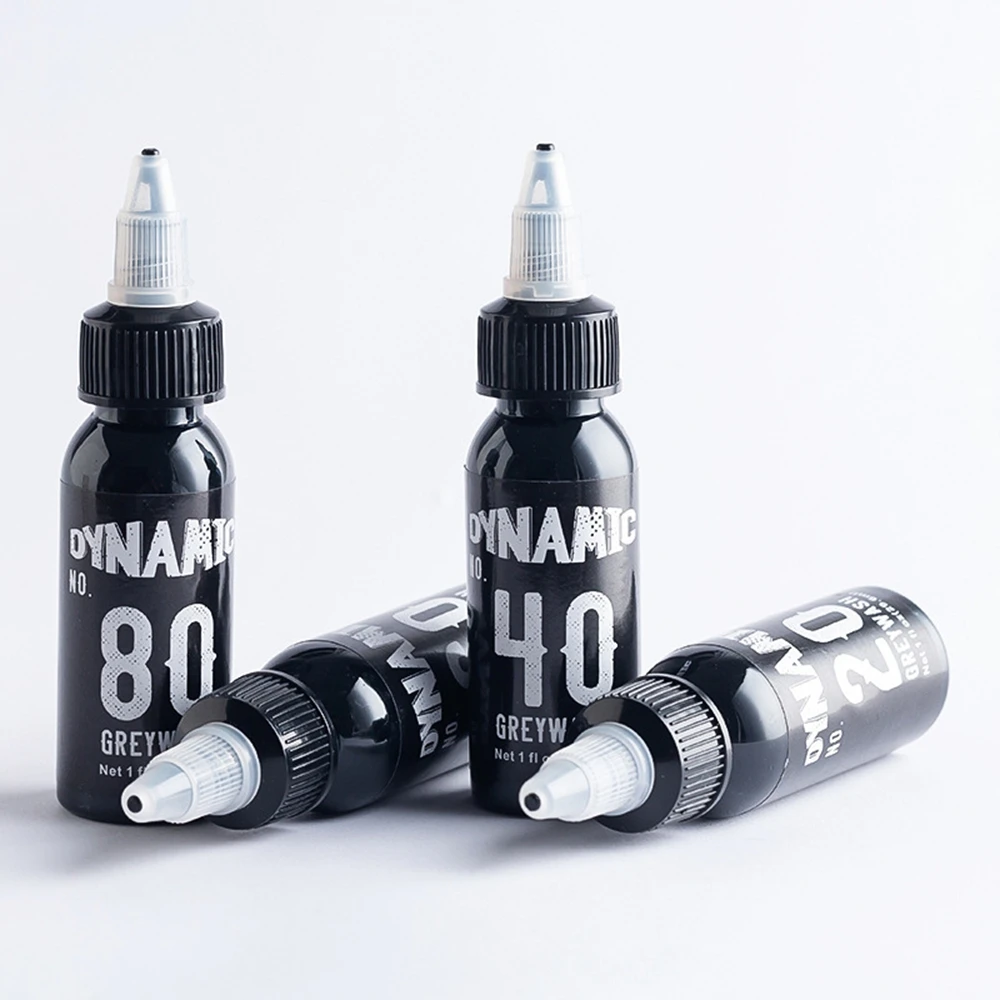 Co-Greywash Tattoo Ink Solution Dark Shade Greywash Made Hospital-Grade Water Filtered Distilled UV sterilized Pigment Ink