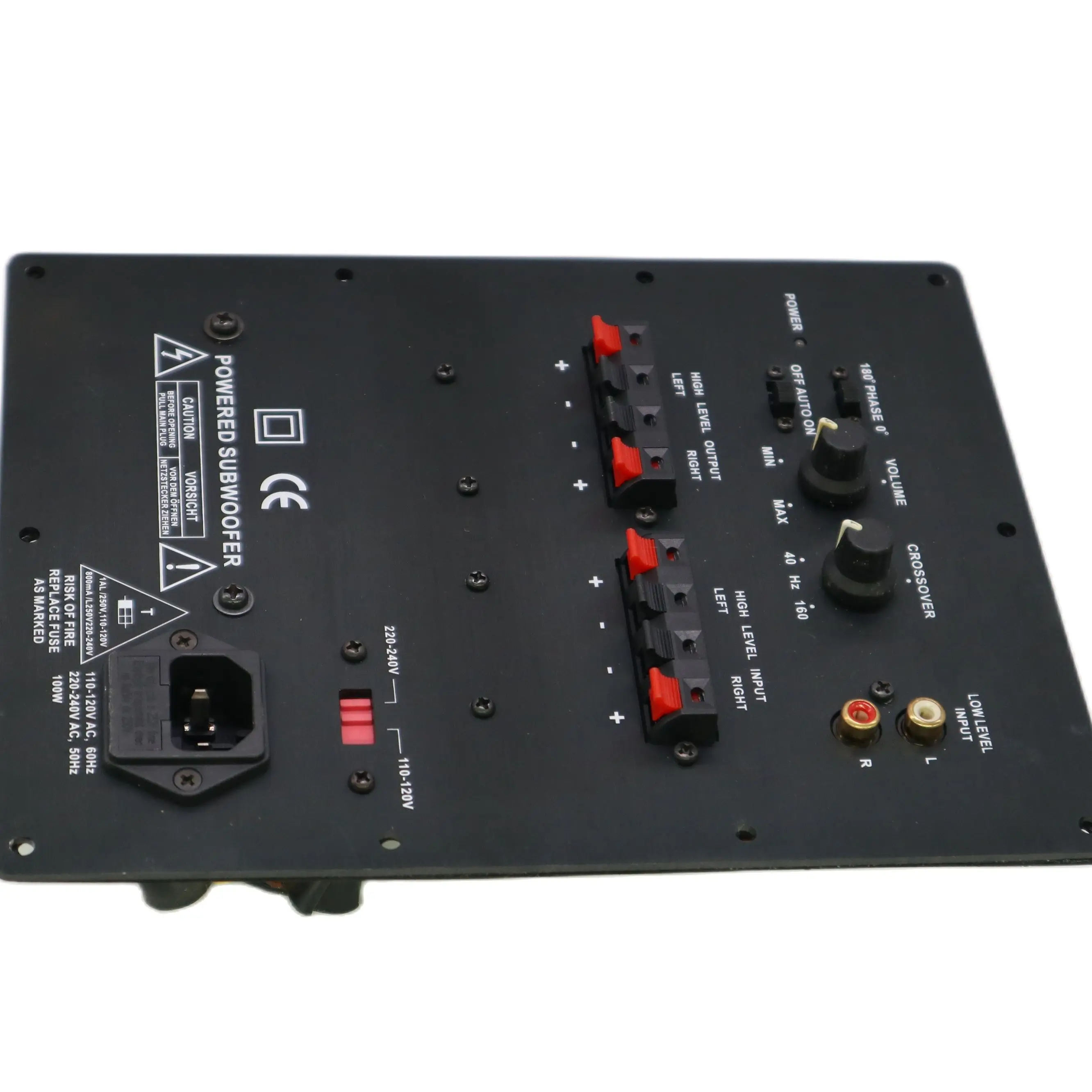 Amplificador de Potência Subwoofer Placa Amplificador de Áudio Placa Amplificador Placa Subwoofer100w Subwoofer Amplificador 1.0 - Image 2