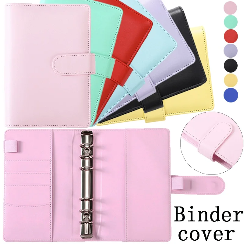 Classeur A5 en cuir, Reliure à anneaux ronde 6 Planner Cover Notebook pour  Papier de remplis A5 (papier intérieur non inclus),[196] - Cdiscount  Beaux-Arts et Loisirs créatifs