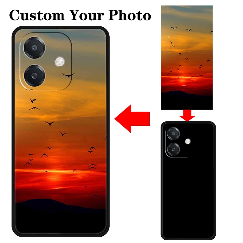 Customized DIY Soft Silicone TPU Phone Bumper Cover