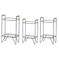 Beverage Dispenser Stand Drink Metal Dispenser Stand Dispenser Holder for Water Glass Jar Jug Gallon Containers Parties 2
