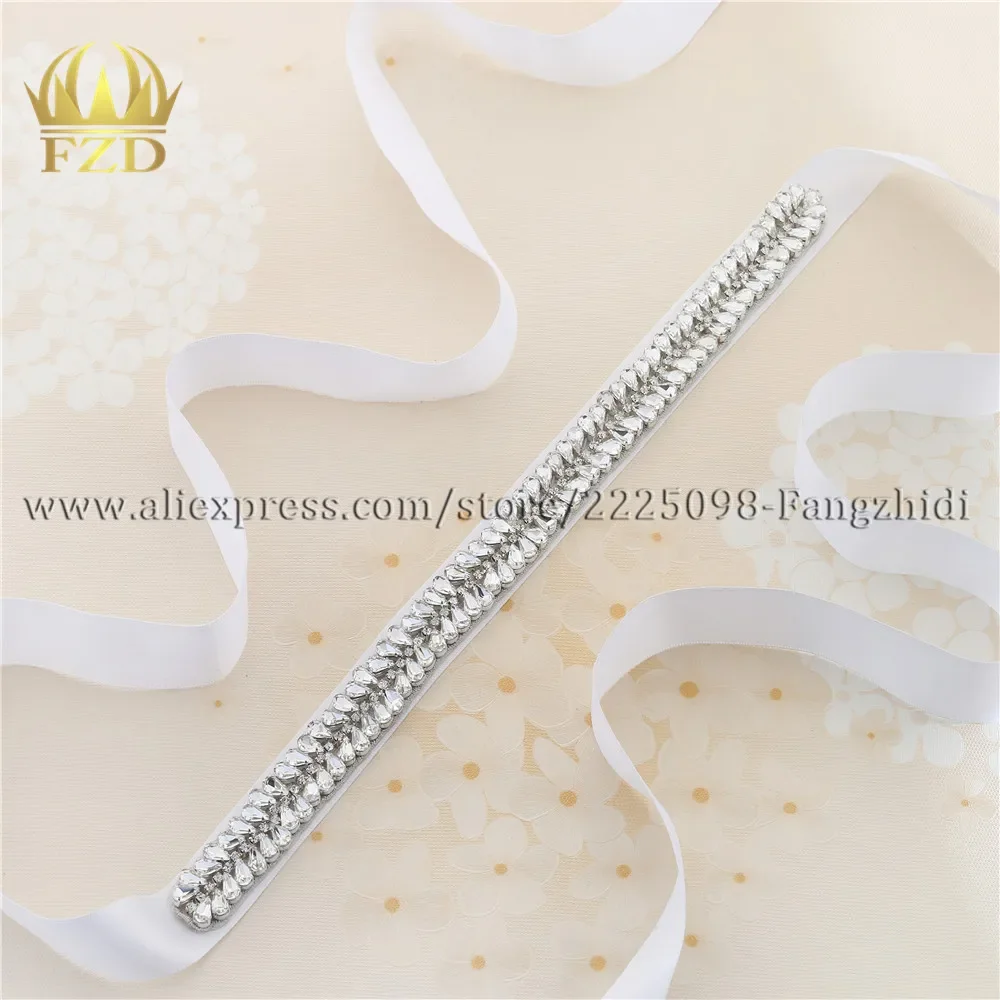 

(30 pieces)Wholesale Handmade Hot Fix Crystal Sew On Bridal Sliver Rhinestone Crystal Applique for Wedding Sash and Belt Decor