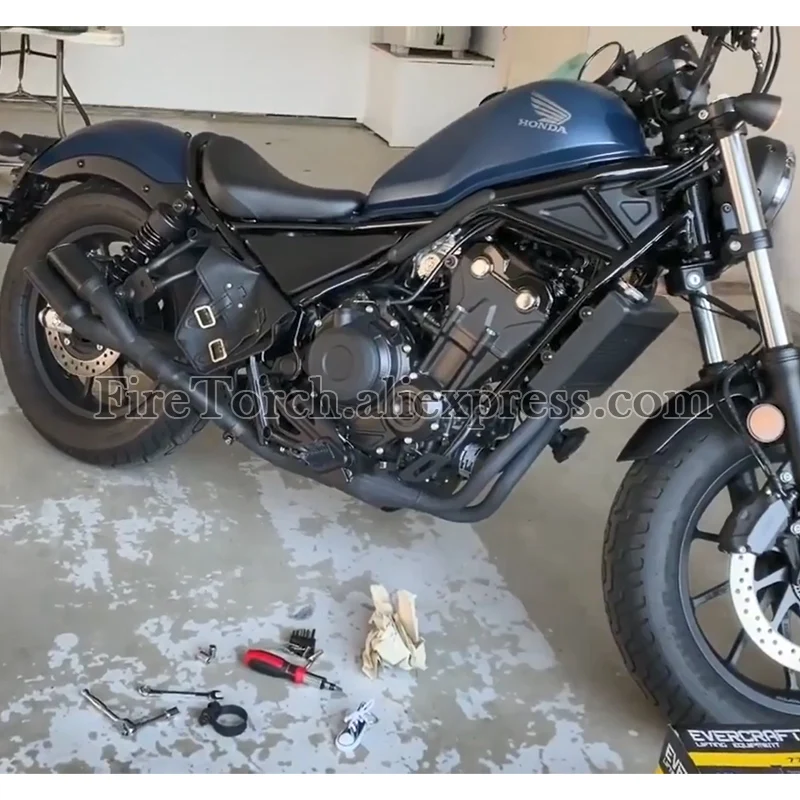 Slip On For HONDA Rebel 500 300 CM500 CM300 CMX500 CMX300 2017 - 2023 Motorcycle Exhaust Pipe 51MM Muffler DB Killer Escape Moto - Image 6