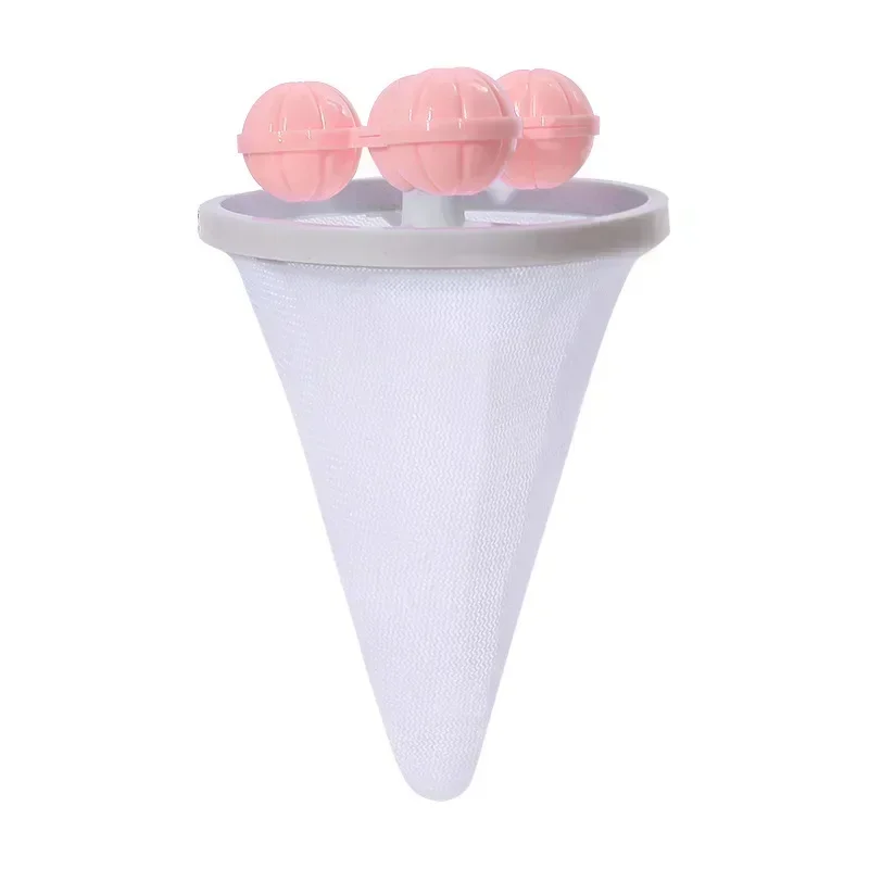 Hair Filter Washing Machine Pet Hair Removal Trap Reusable Mesh Dirt Collection Bag Cleaning Ball Floating Reusable Washing