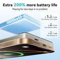 KUULAA Magnetic Power Bank 10000Ah Wireless Portable charger 20W Fast Charging For magsafe For iPhone 16 15 14 Por Max PowerBank - Image 5