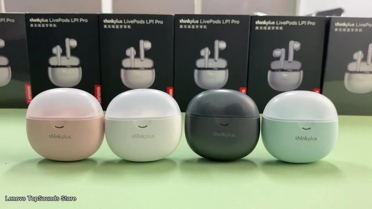 イヤホン Lenovo LP1 pro Original Lenovo LP1 PRO TWS Earphone Wireless Bluetooth 5.1 HIFI