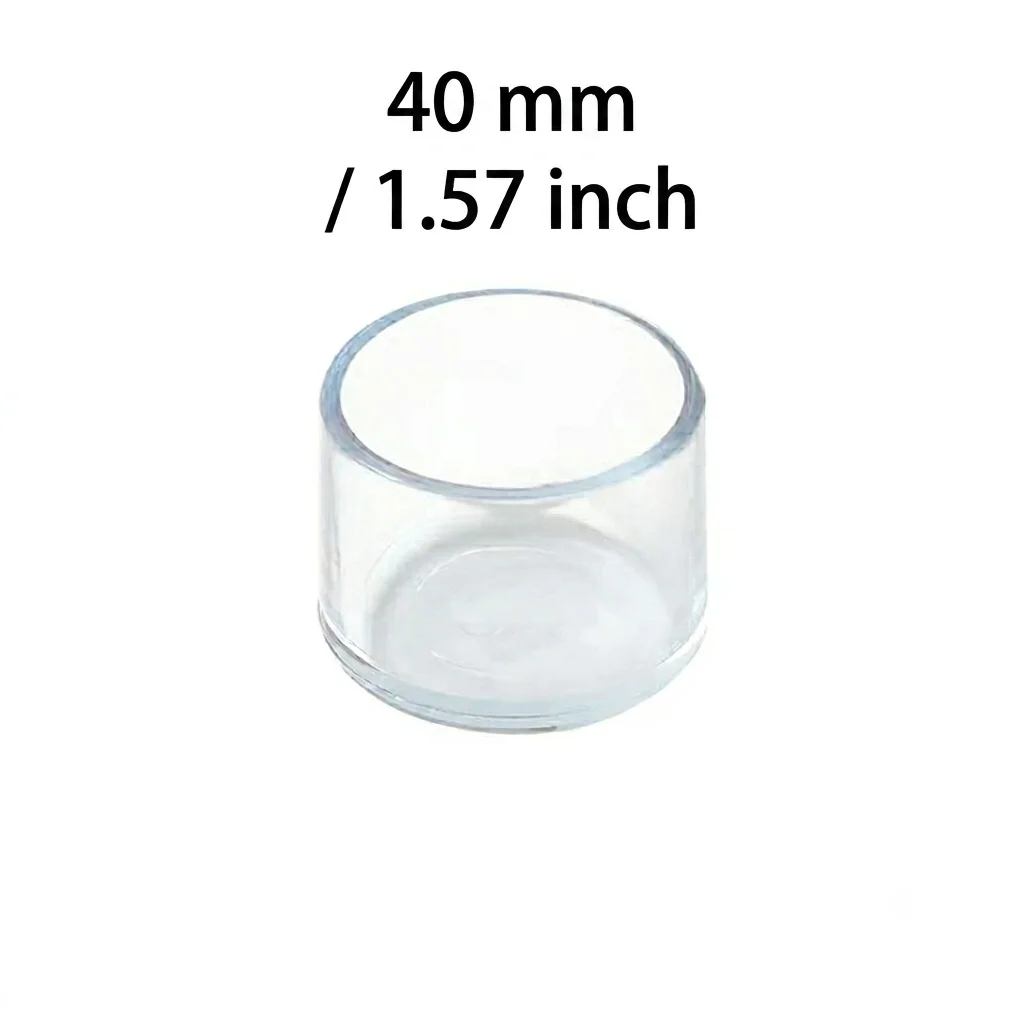 Anti-Noise Transparent Silicone Floor Protectors