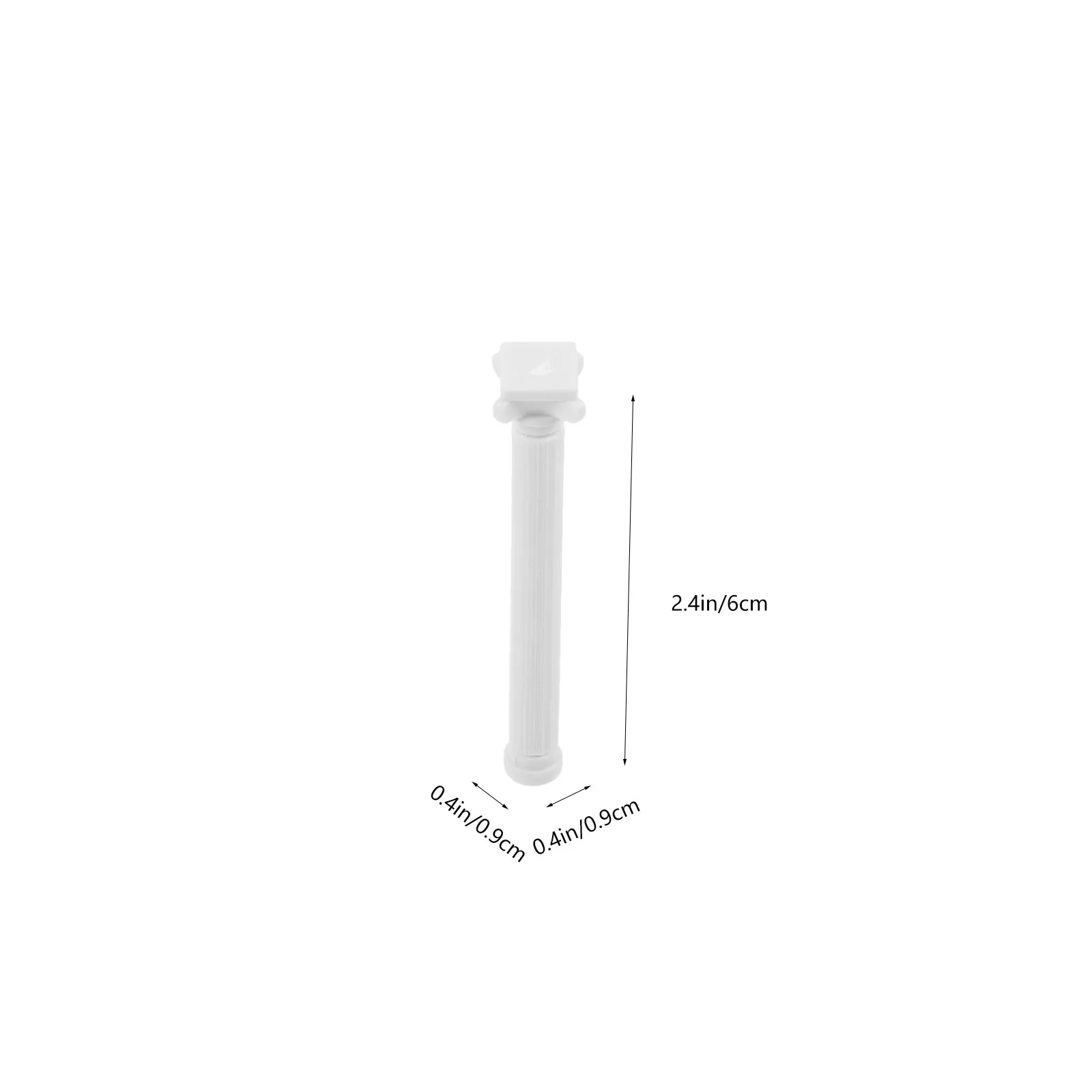 6Pcs 로마 기둥 동상 ABS 장 미니 기둥 파티 웨딩 홈 테이블 장식 DIY 공예품 사진 소품 조경 정원