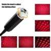 Mini LED Car Roof Star Night Light Projector Atmosphere Galaxy Lamp USB Decorative Adjustable for Auto Roof Room Ceiling Decor 4