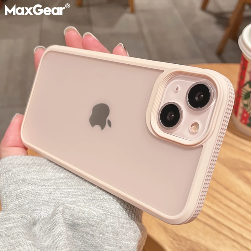 iphone 11 Pro Max  cover Ultra Thin Translucent Matte Soft Case for iPhone 13 12 11 Pro Max 12Pro i Phone 13Pro Shockproof Armor Bumper Clear Cover Capa case iphone 11 Pro Max 