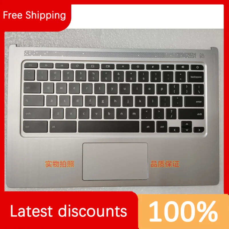 

Для hp Chromebook 13 G1 Silver C-чехол Keyboard US TPN-Q176 859535-B31