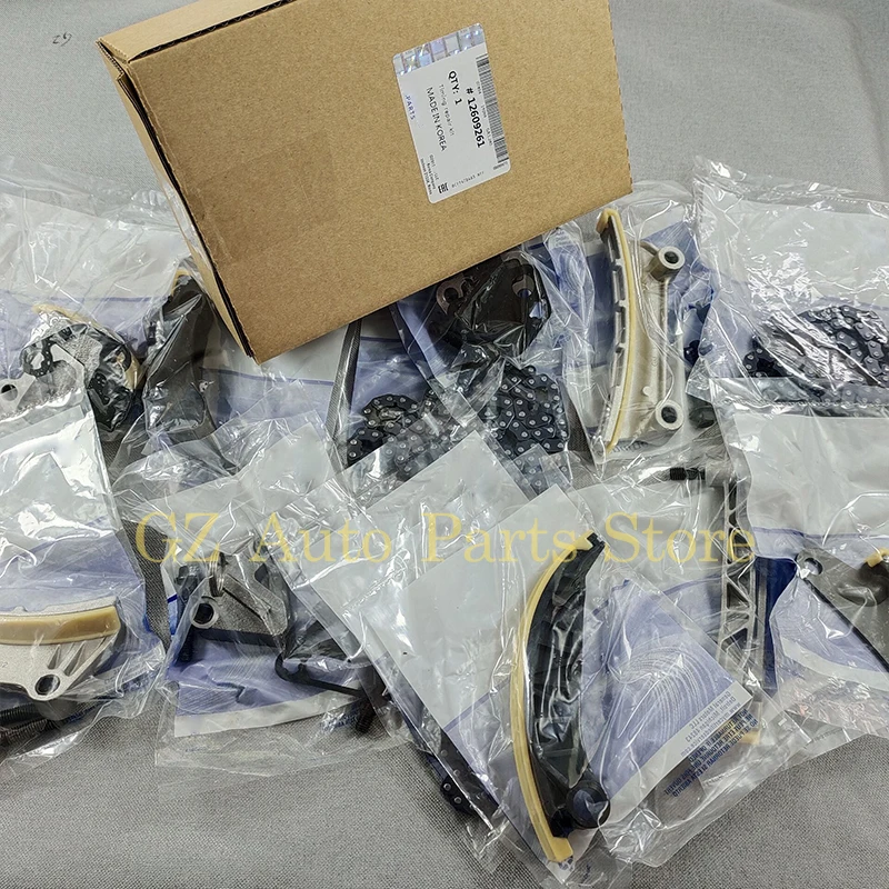 

Комплект цепи синхронизации для Buick New LaCrosse 3,0 Cadillac ATS CTS SRX STS XTS Opel Antara 12609261 12650231 12651450, 12 шт./1 комплект
