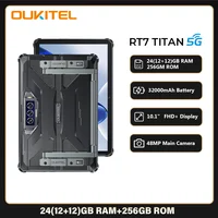 Oukitel RT7 TITAN 5G Rugged Tablet 10.1" FHD+ 32000mAh 12GB+256GB Android 13 Tablet 48MP+20MP Tablets PC 1