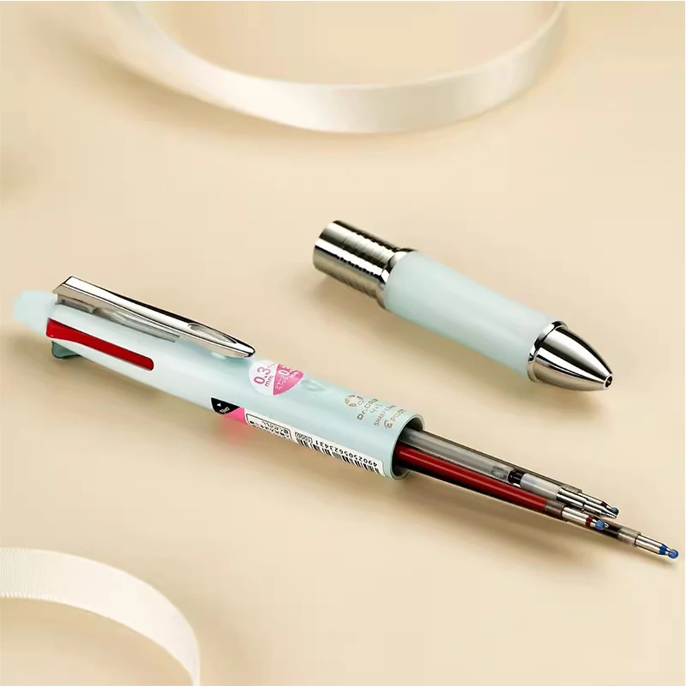 PILOT Dr.Grip Multi-function Five-in-one Ballpoint Pen Mechanical Pencil Office Accessories Stationery multifunction pen,mechanical pencil,ink ballpoint pen