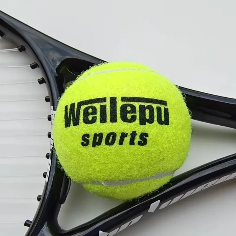 1/3Pcs professional tennis training ball with elastic string bounce ball rebound practice with 4m elastic rope for beginner