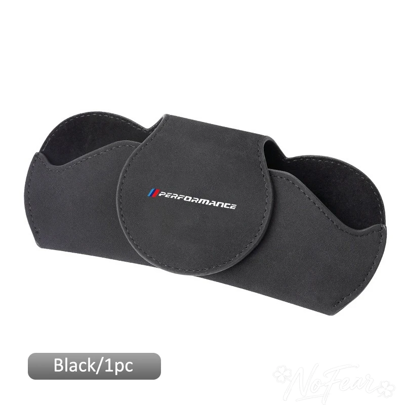 BMW 퍼포먼스 X1 X3 X4 X5 E46 E90 F20 E60 E39 F10 M1 M2 M3 M5 M6 E87용 차량 선글라스 다기능 수납함 액세서리