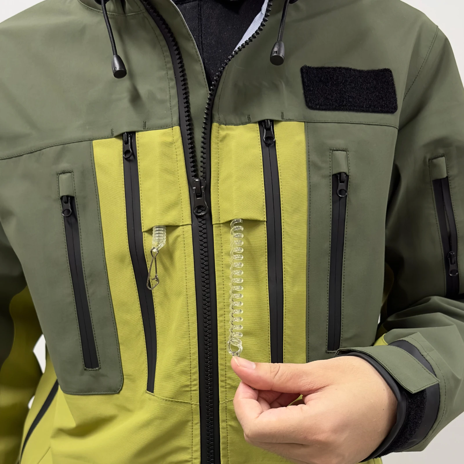 Outdoor Men's Fly Fishing Jacket Windshield Breathable Waterproof Coat