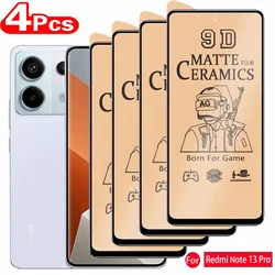 Premium 4 - Pack Matte Ceramic Screen Protector Set - 4 Pieces (Note 12 5G)