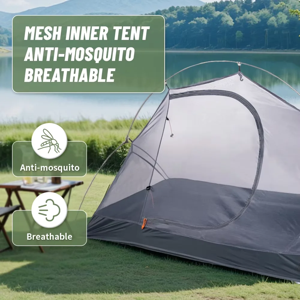 Naturehike Camping Ultralight Tent Travel 1Person Cycling Tents 20D Nylon Waterproof Portable Backpacking Tent Camp Hiking camping tent portable tent