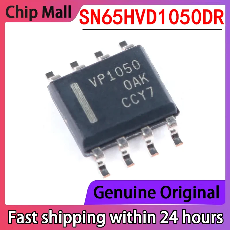 

1PCS Original Genuine SMD SN65HVD1050DR SOIC-8 High-speed CAN Transceiver Chip
