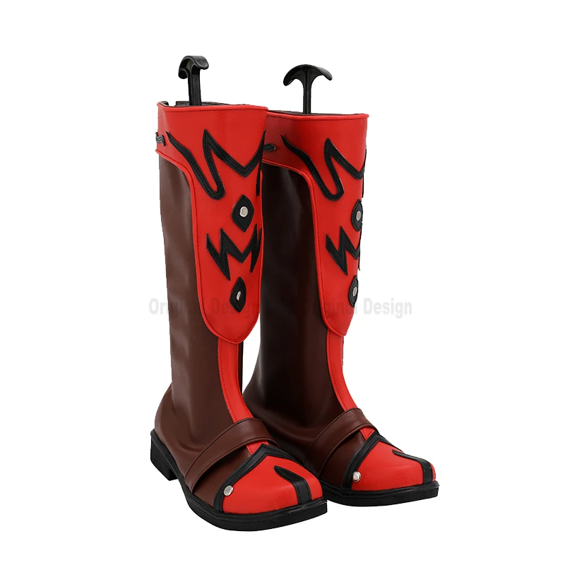 

Masked Rider Hibiki Red Cosplay Shoes Halloween Carnival Cosplay Costume Accessories