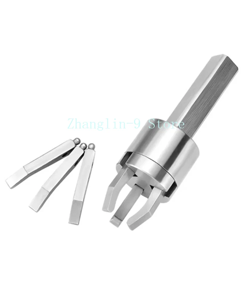 Three Claws Back Puller 16/20/25/32mm Automatic Square Round Bar 3 Jaws CNC Lathes Back-Pull Extractor For Lathe Drawing Tool lathe back puller