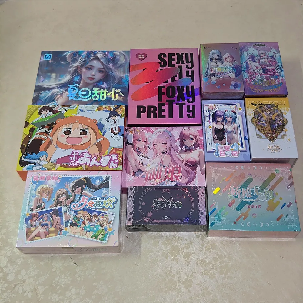 Yu Niang Love Diary Goddess Story Collection Card Goddess Feast Anime Girl Party Costume Da Bagno Bikini Feast Booster Box Doujin Gift