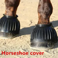 Rubber Horseshoe Shoes，Temporary Use, Use of Injured Horse HoovesProtective horseshoe bowl 1