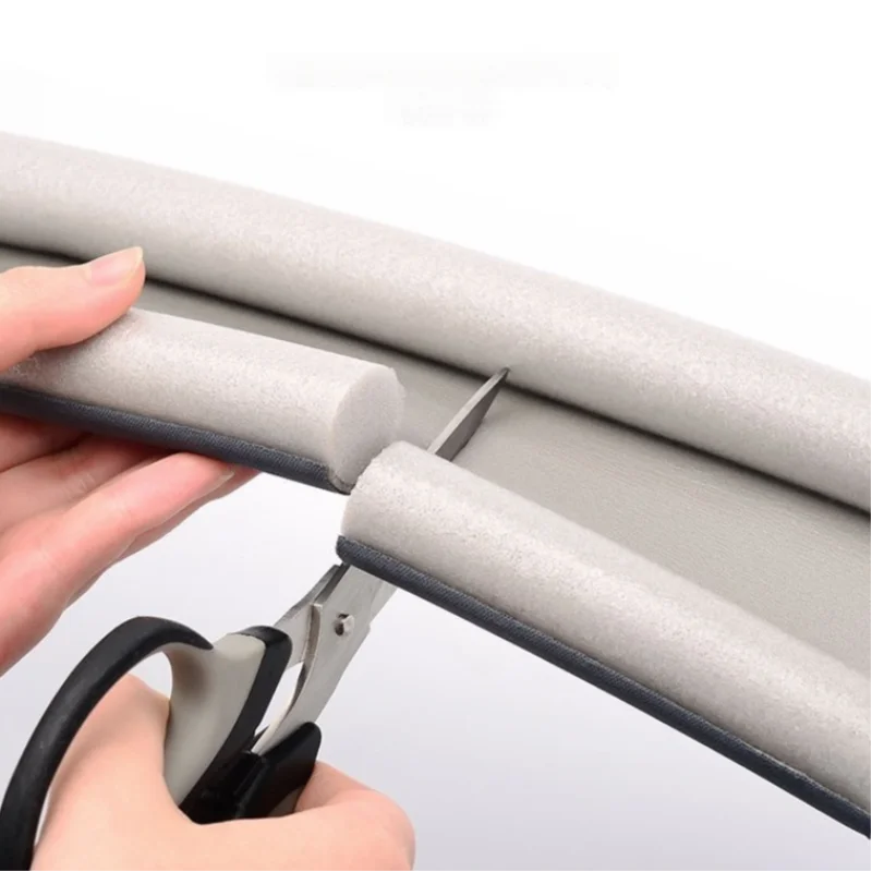 Door Bottom Sealing Strip Seam Door Bottom Sealing Strip Sound Insulation Wind Strip Foam Tape Bedroom Door Gap Waterproof Sponge