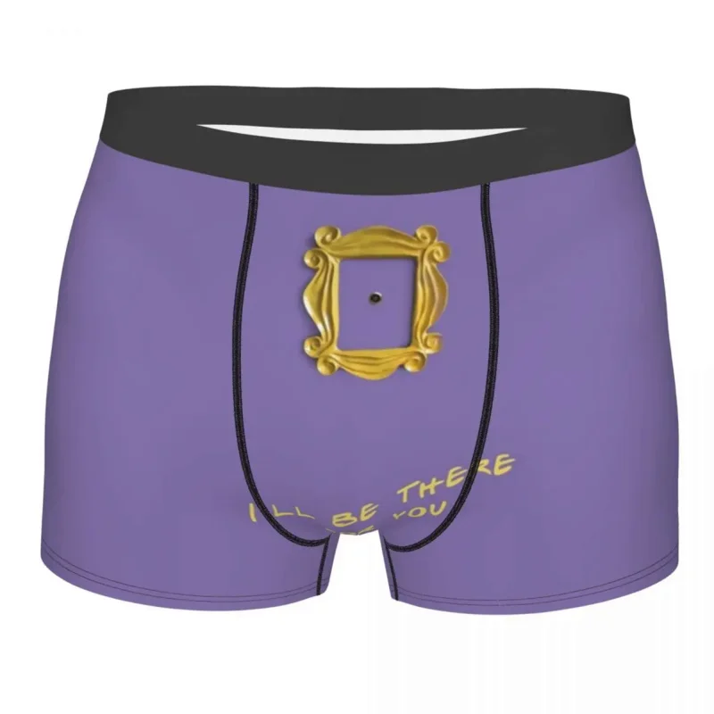 

I'll Be There For You Boxer Shorts For Men 3D Printed Friends TV Show Underwear Panties Briefs Stretch Underpants