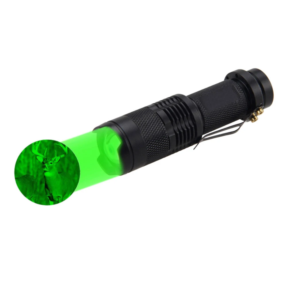 ตัวเลือกสินค้า ไฟฉายกันน้ำ 670nm แสงสีแดง/น้ำเงิน/เขียว