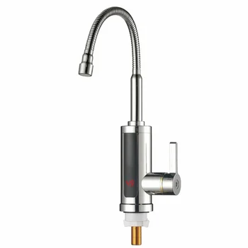 3000W Instant Electric LCD Faucet Instant Tap 360° Fast Heater Heating Hot/Cold Water Supply for Bathroom Kitchen 1