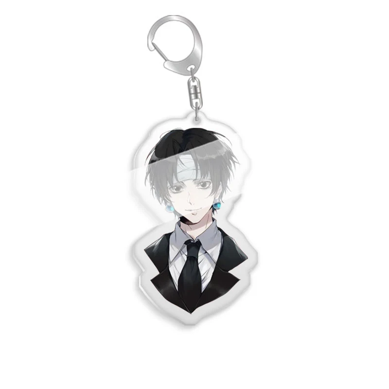 HunterxHunter Gon Freecss Cartoon Acryl Schlüsselanhänger Killua Zoldyck Anhänger Kurapika Schlüsselanhänger Hisoka Bag Tag Trendy Collection – Detail 11
