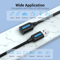 Vention USB 3.0 Extension Cable USB 2.0 Cable USB Male to Female Data Cord for Smart TV PS4 Xbox One PC USB 3.0 Extension Cable - Image 2