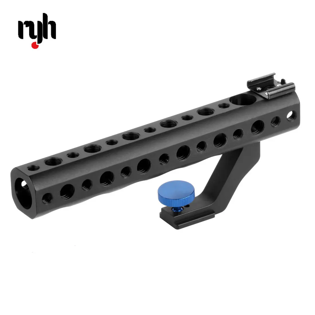 Impugnatura Superiore A Sgancio Rapido 28Mm Con Slitta Calda 1/4 "3/8" Per Dslr Camera Cage Rig Colpo Ad Angolo Basso Per Sony A6500 Gh5 G85 A7Riii