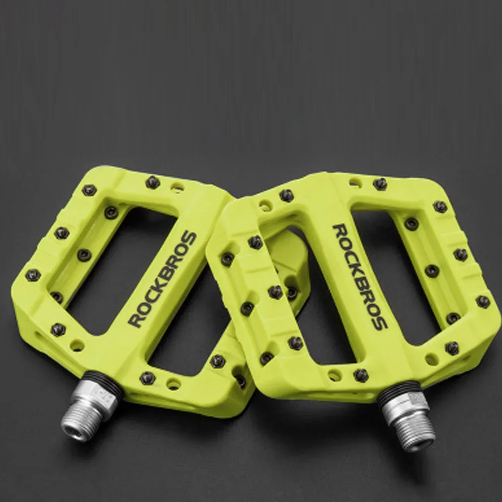 ROCKBROS Ultralight Durable Mountain Bike Pedals with Nylon Bearings