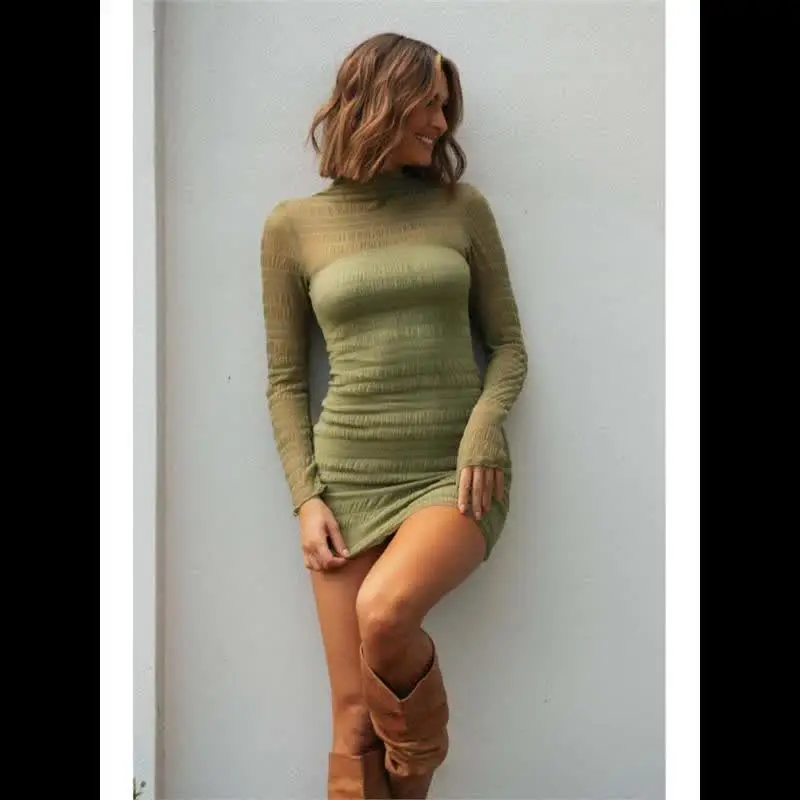 【Rest&Recreation】 RR KNIT MINI DRESS ★送料・関税込★ Tiered Knit Mini Dress For Women | Factory