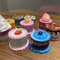 Spice Grinder Set, Simulation Cake Series  Creative Spice Grinder  1 Set Kitchen Metal Grinder  2.75 in  7cm 1