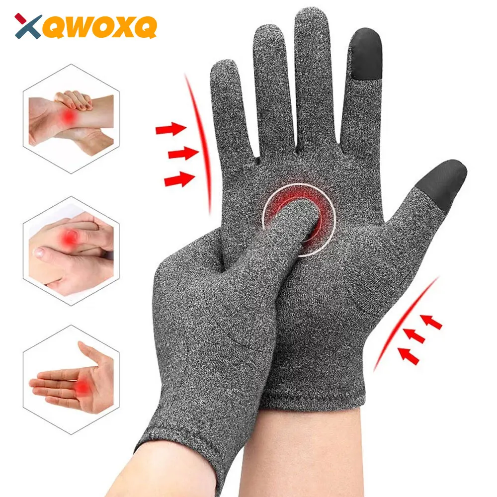 Full fingered arthritis compression gloves for arthritis raynauds