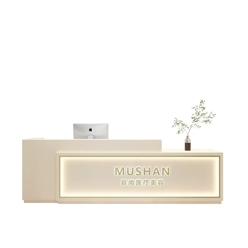 

Cashier Commercial Counter Company Beauty Salon Front Desk Reception Counter Reception Bar