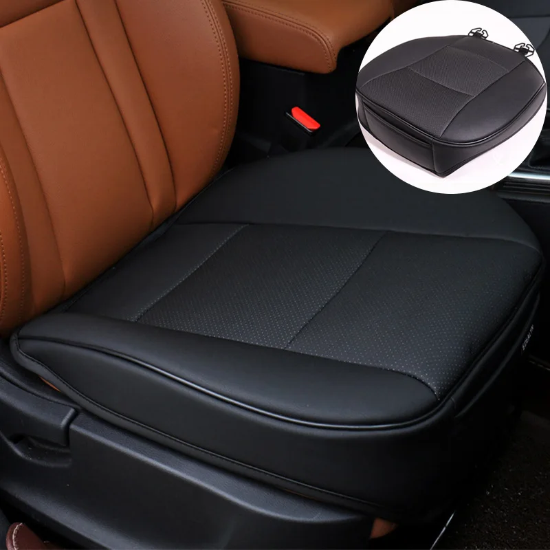 

1PC General Car Front Seat Cover PU Leather Full Surround Breathable Protect Pad