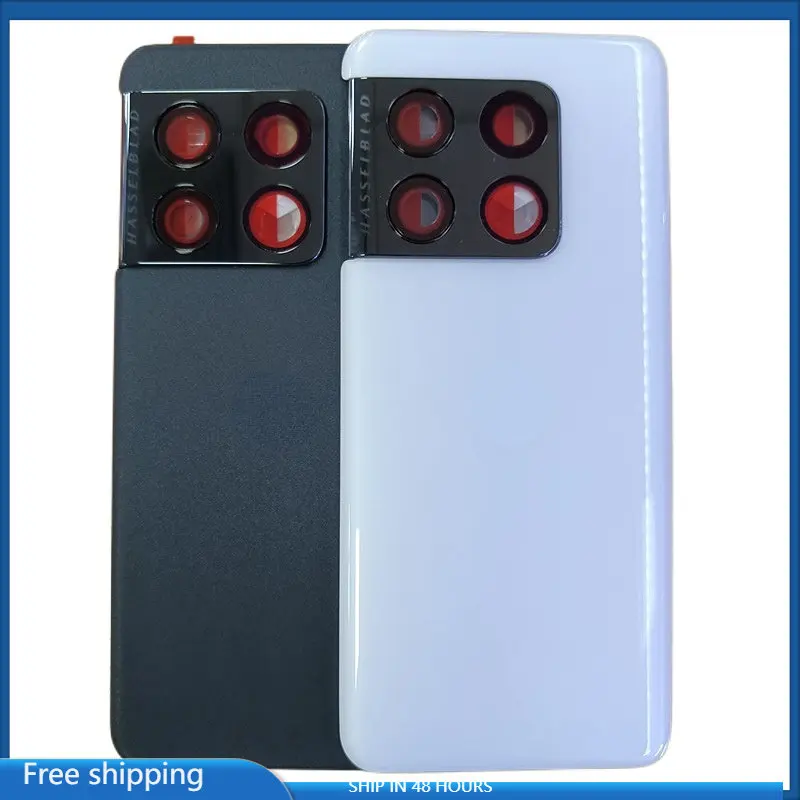 

For OnePlus 10 Pro 5G Back Glass Door Replacement Battery Case Rear Housing Cover With Camera Frame