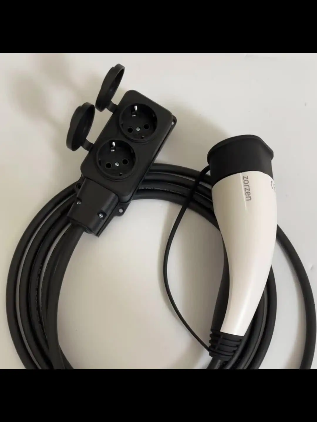 Adapter V2L voor MG EV, 3,5KW 16A 220V Schuko-adapter van voertuig naar