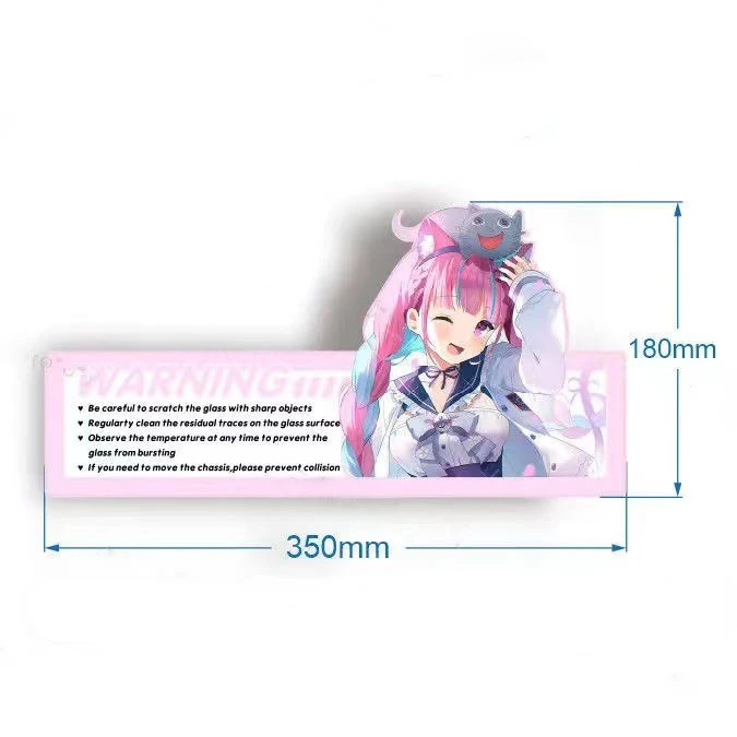 Sticker Aangepaste Japanse Anime Genshin Impact Leuke Sexy Meisje Pvc Stickers Desktop Decoratie Sticker Voor Diy Computer Case