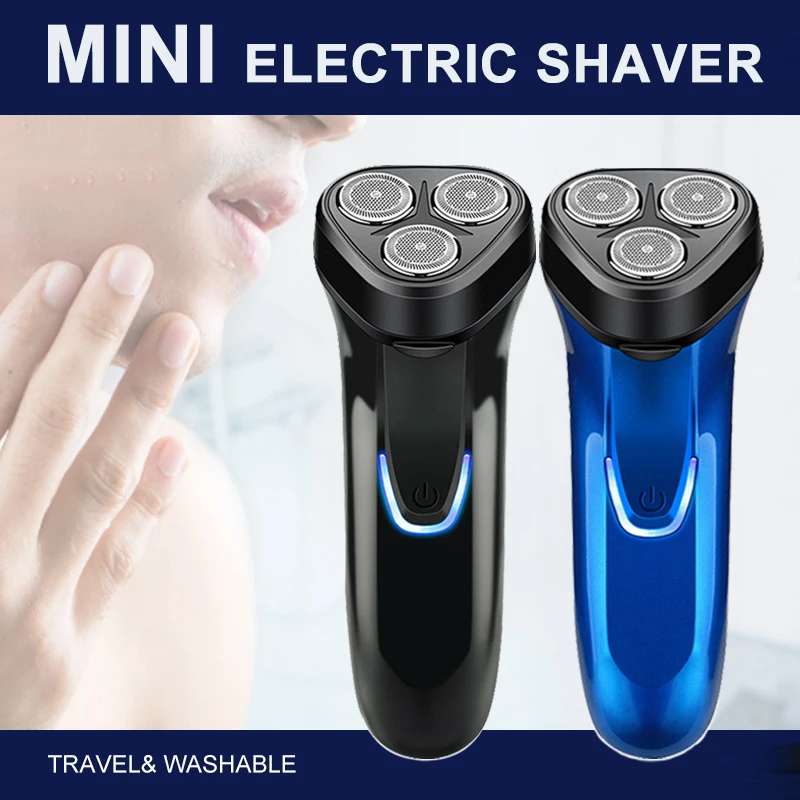 Electric Shaver For Men Rechargeable Usb Portable Beard Trimmer_voghion.com